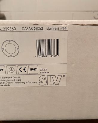 Faretti incasso esterno slv