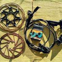 Kit freni a disco idraulici Mtb SRAM Level più 4 p