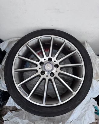 Cerchi 18 Amg Mercedes Classe A + gomme 225 40 R18