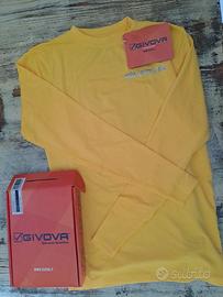 Maglia termica calcio Givova Baselayer 7-8 anni