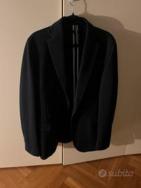 Blazer nero Londoni uomo taglia 48