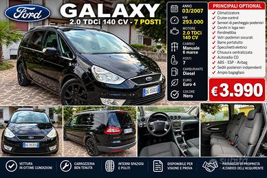FORD GALAXY 2.0 TDCi 140CV- 7POSTI