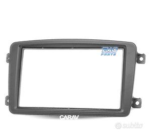 CORNICE NERA RADIO 2-DIN MERCEDES CLASSE-C W203 CL
