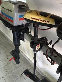 Barca e motori a scoppio ed elettrici