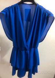 Mini abito donna blu - Tag- XS
