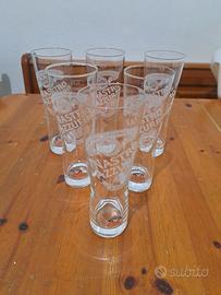 bicchieri da birra nastro azzurro 