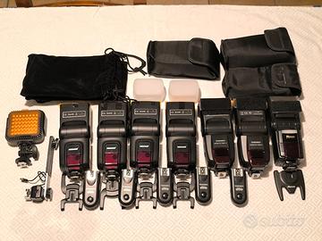 Kit Flash per Canon - Nissin DI866 + altro