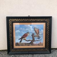 Quadro Coppia di Uccelli