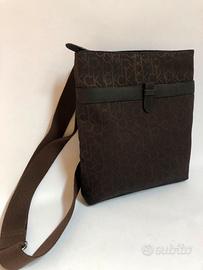 Borsa a Tracolla Calvin Klein Monogram Marrone