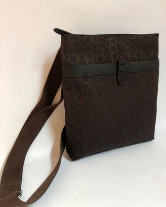 Borsa a Tracolla Calvin Klein Monogram Marrone