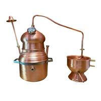 Alambicco da 3 litri a bagnomaria distillatore