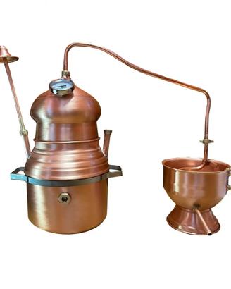 Alambicco da 3 litri a bagnomaria distillatore