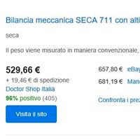 Bilancia con altimetro