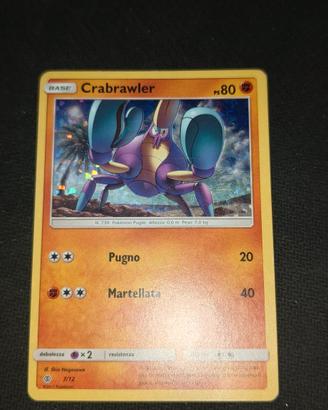 Pokemon Crabrawler 7/12 Mc Donald collection 2017