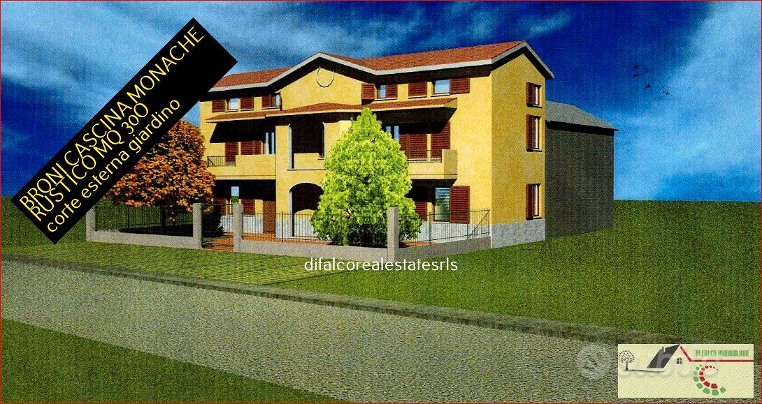 Rustico Broni mq 300 con corte terreno mq 200 - Vista 3