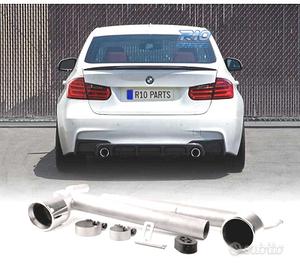 KIT SCARICO CON TERMINALI BMW F30 F31 LOOK M PERFO