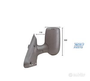 SPECCHIO COMPLETO SINISTRO FORD TRANSIT 00-09