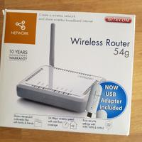 Router SITECOM Wi-Fi + Antenna WiFi USB