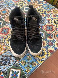 Vans nere alte invernali 44