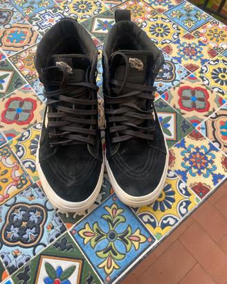 Vans nere alte invernali 44