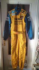 Tuta auto rally pilota sparco