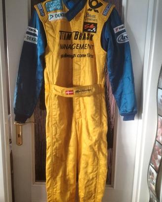 Tuta auto rally pilota sparco