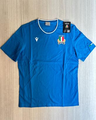 Maglietta Italia Rugby Macron L Nuova