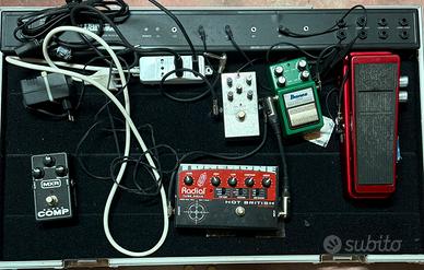 Pedaliera chitarra completa TS9, Tonebone, Wah