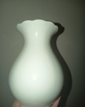 Vaso bianco, porcellana brasiliana,Schmidt 