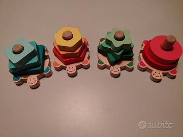 Giochi legno montessoriani