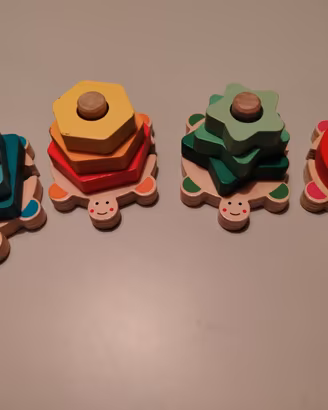 Giochi legno montessoriani