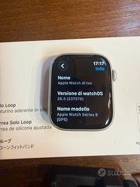 Apple watch 45 mm serie 8 (gps)