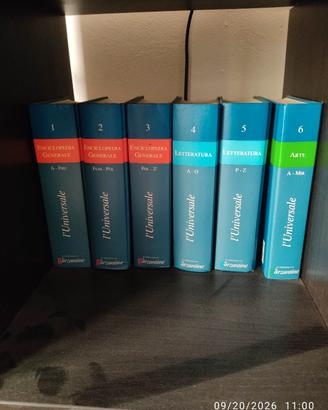 Enciclopedia l'Universale Garzantine  2005 comolet