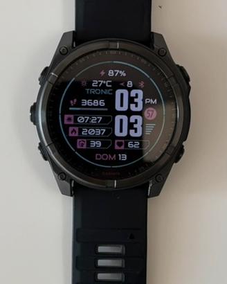 Garmin Fenix 8 51 mm Solar Sapphire Titanium