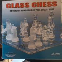 Scacchiera in vetro "Glass Chess"