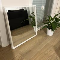 Specchio con cornice bianca Nissedal Ikea