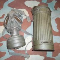WW2 German Gas Mask Maschera Seconda Guerra