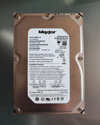 Hard Disk 320 Gb Maxtor