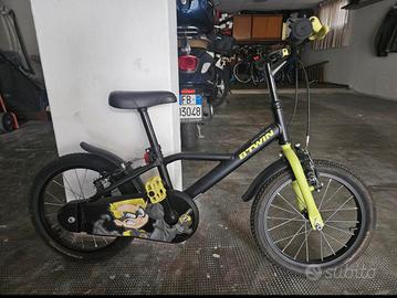 Bicicletta bambino Btwin Decathlon raggio 16’