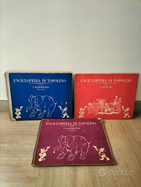 Lotto 3 Album Figurine "Enciclopedia di Topolino" 