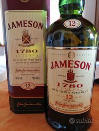 Whiskey Jameson 1780- 12 yo vintage + bicchieri