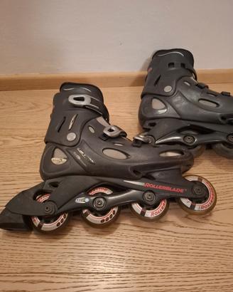 Rollerblade + paragomiti+paraginocchia+ parapolsi
