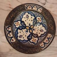 Raro piatto ceramica Safi - Thami Dbica 