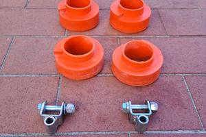 Kit rialzo spessori + 4cm Suzuki Jimny