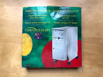 Supporto con rotelle per computer fisso