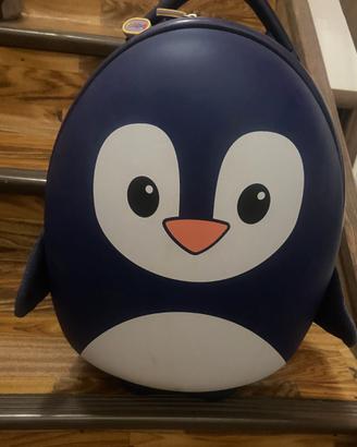 Trolley pinguino blu