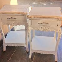 Coppia comodini Blanc Mariclò