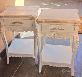 Coppia comodini Blanc Mariclò