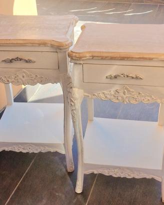 Coppia comodini Blanc Mariclò