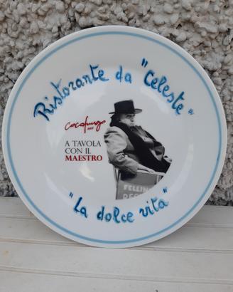 piatto decorativo Fellini 